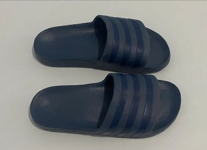 Slide adidas azul