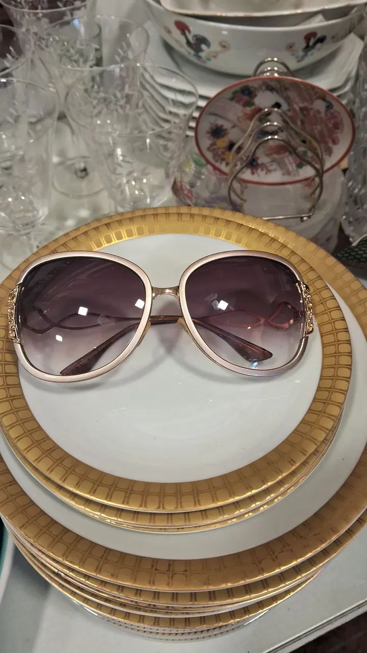 Óculos feminino vintage 