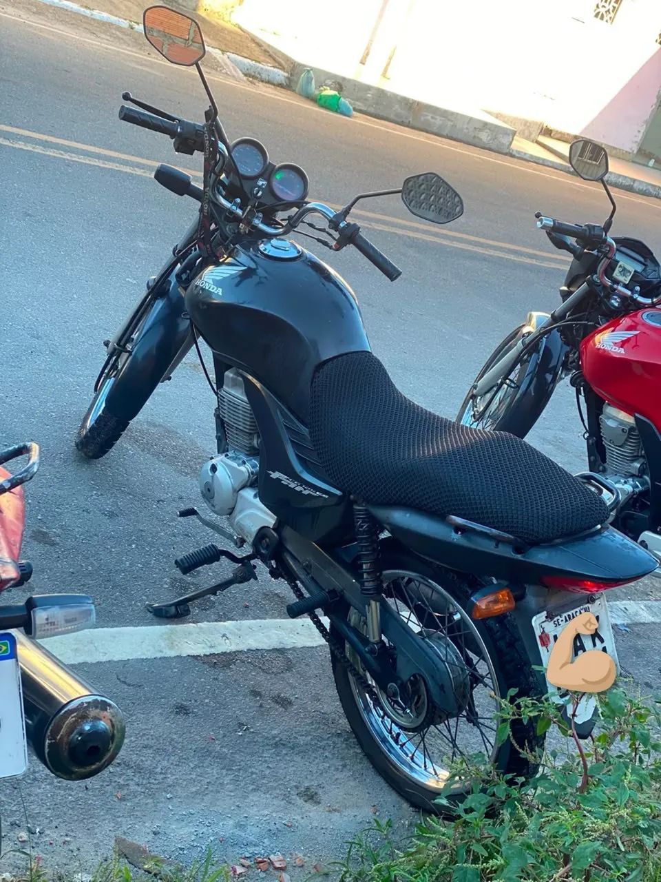 CG FAN 125 - PARTIDA ELÉTRICA