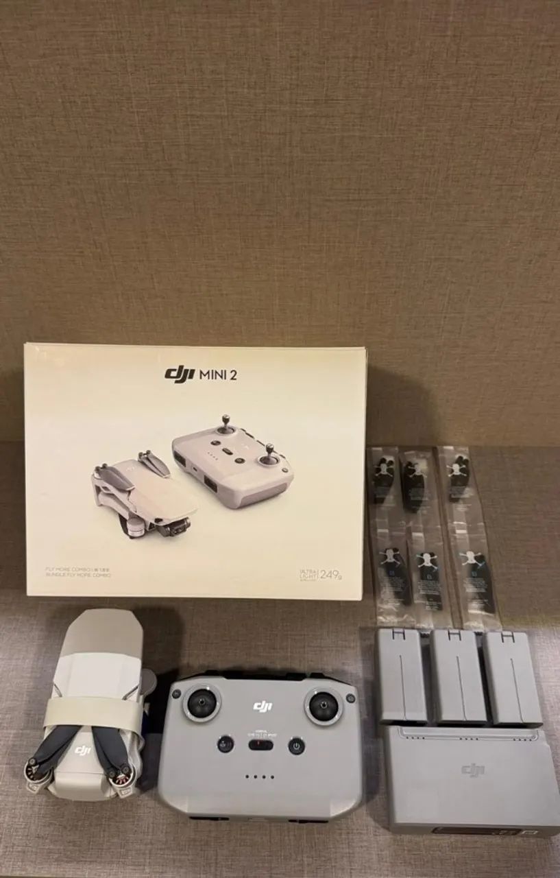 DJI Mini 2 Fly More Combo 4K - Completo, 3 Baterias e Excelente Estado - Foto 4