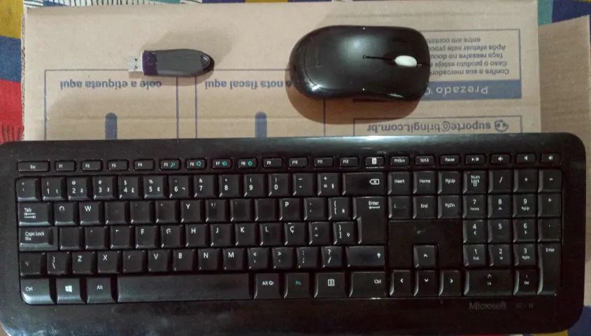 Kit Teclado e Mouse sem fio Microsoft. - Foto 5