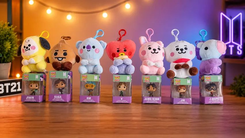 Chaveiros do BTS