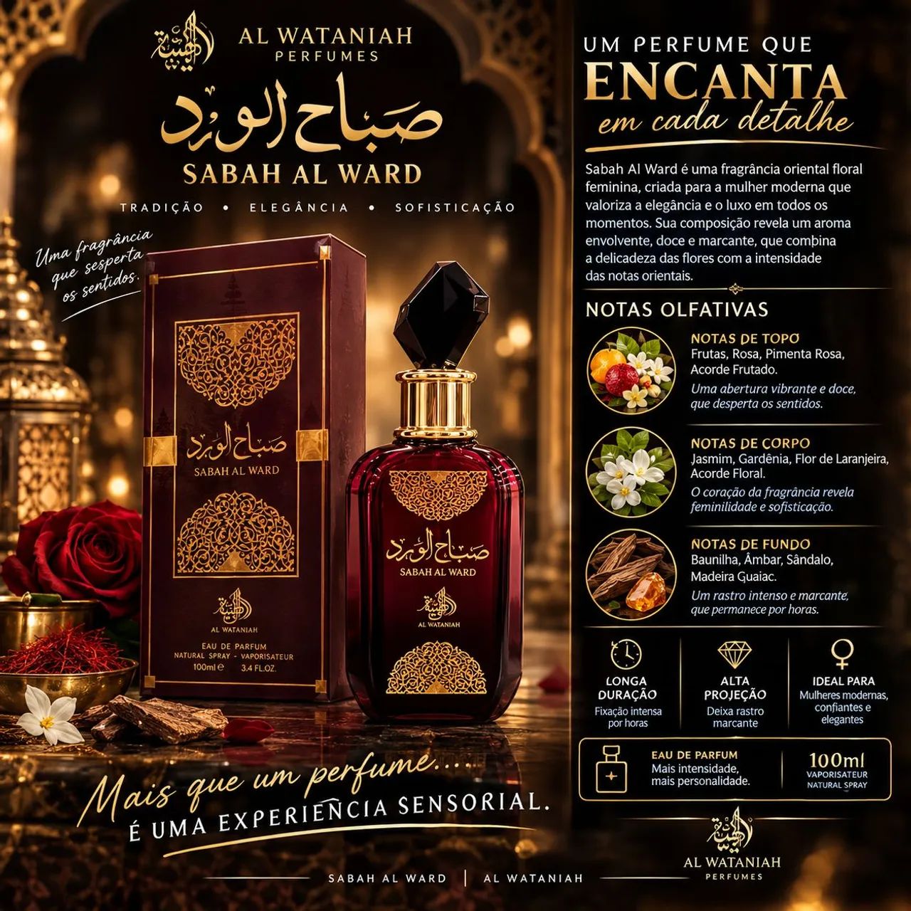 Perfume árabe original 