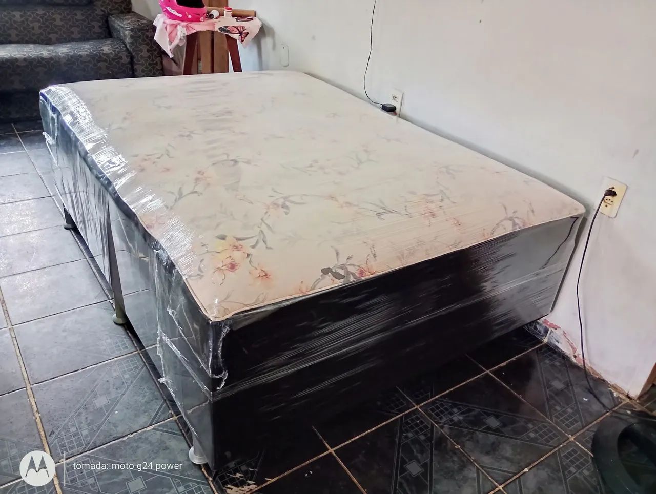 Cama Box Casal De Molas Higenizada  - Foto 3