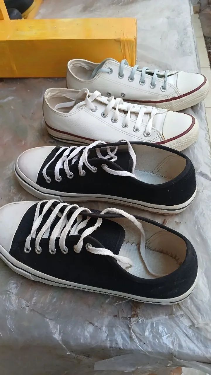 Tênis e sapatos 
