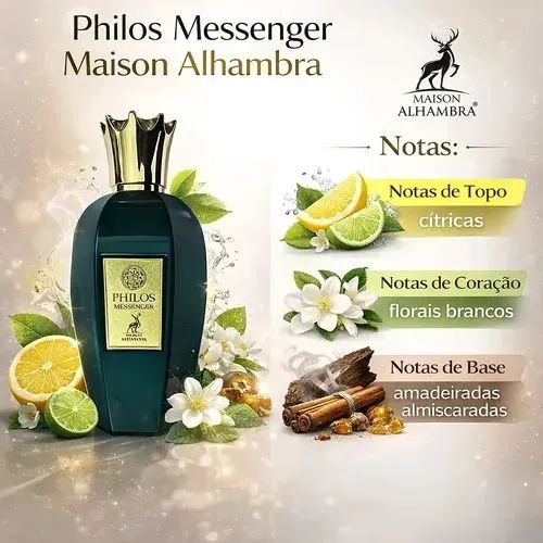 Perfume Philos Msg - Maison Alhambra  - Foto 2