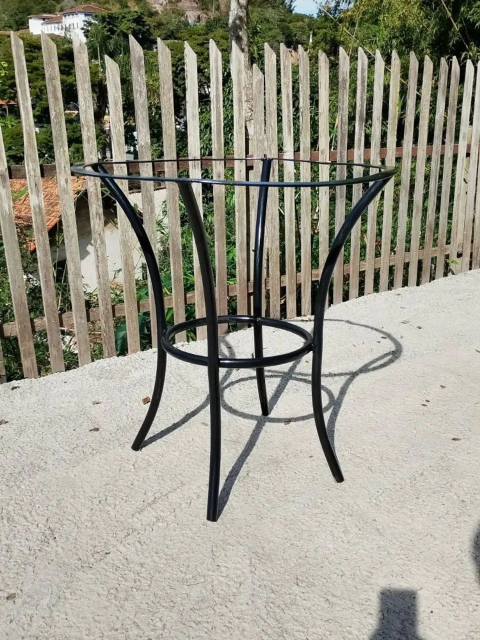 Base de mesa em ferro tubular  - Foto 3