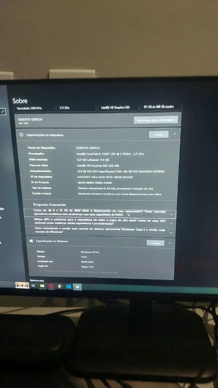 Pc para jogos e trabalho - Foto 4