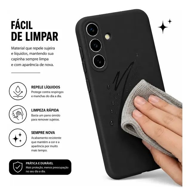 Capa para Celular Samsung Galaxy A35 Lilás - Foto 2