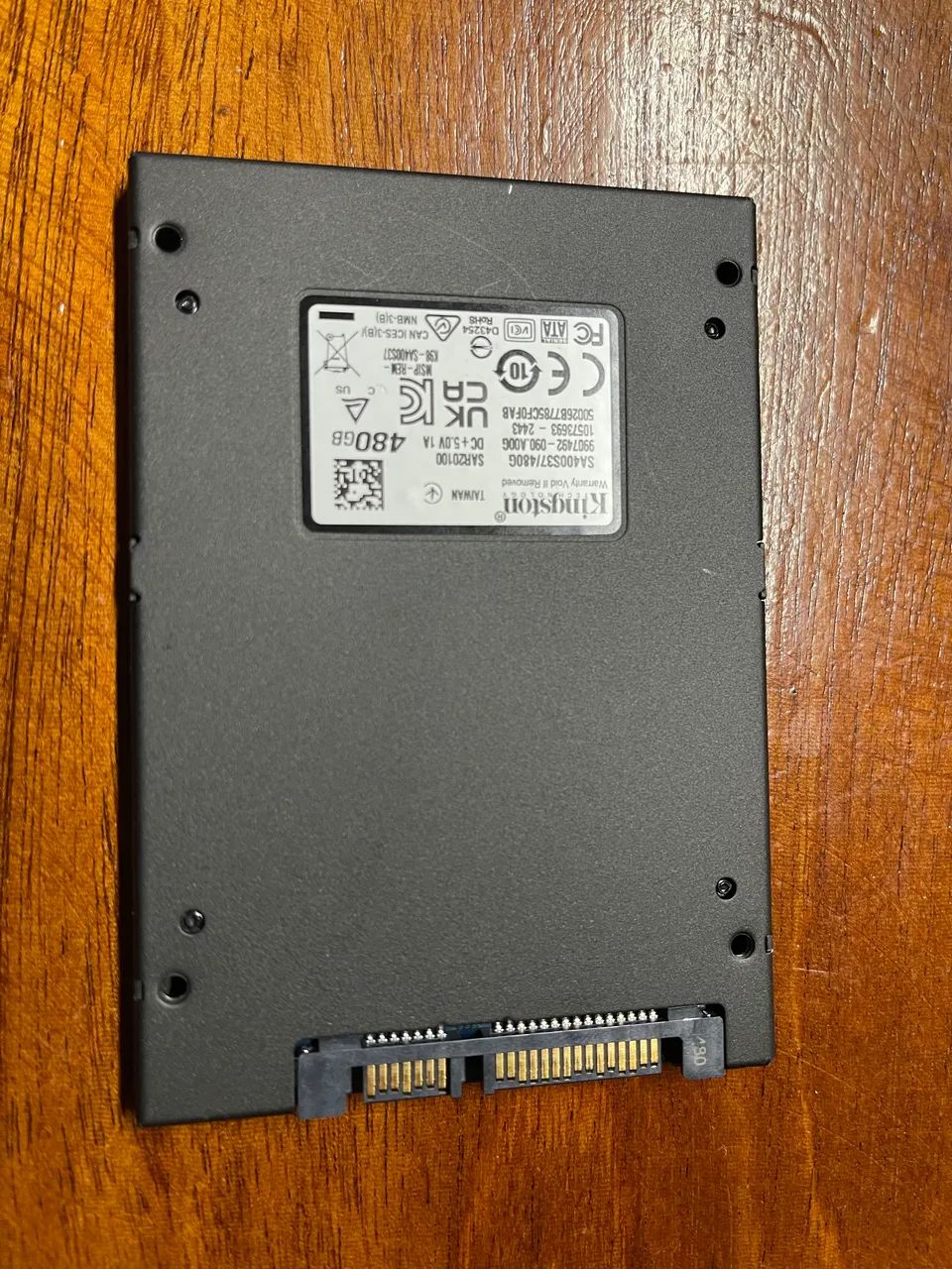 SSD Kingston 480GB SATA  - Funcionando Perfeitamente - Foto 2