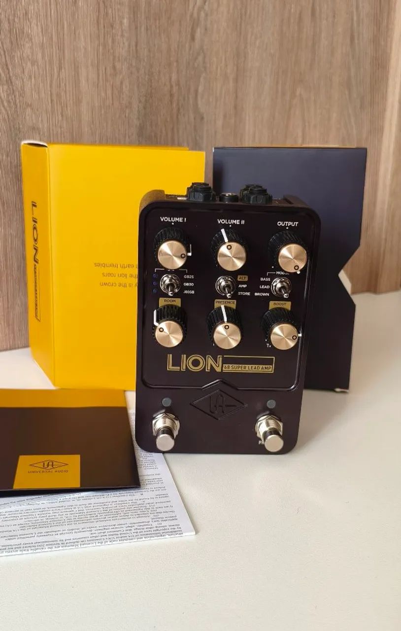 Pedal UAD Lion em estado de zero!