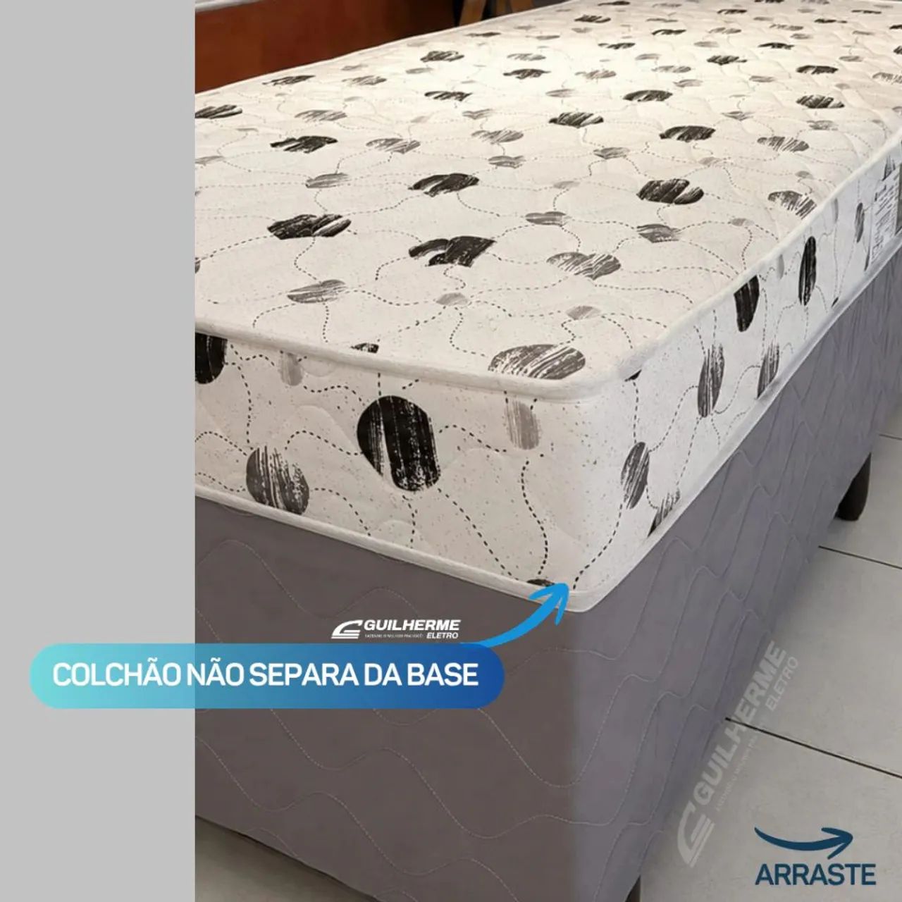 Cama Solteiro Unibox Molas ensacadas - Foto 4