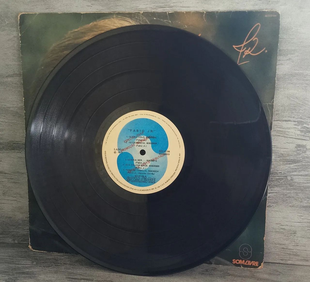 Lp Fábio Jr - Fábio Jr/1979/Excelente estado  - Foto 2