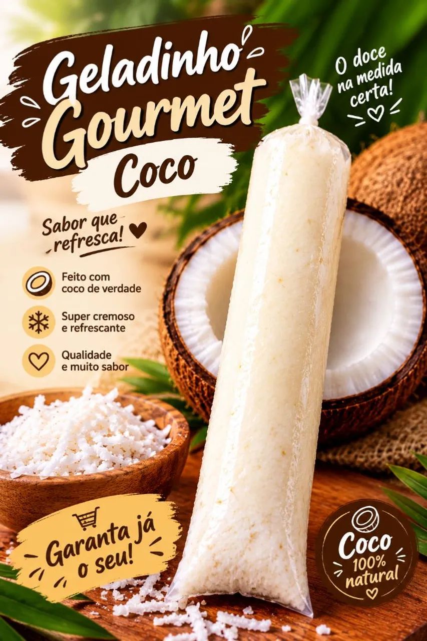 Geladinho gourmet 