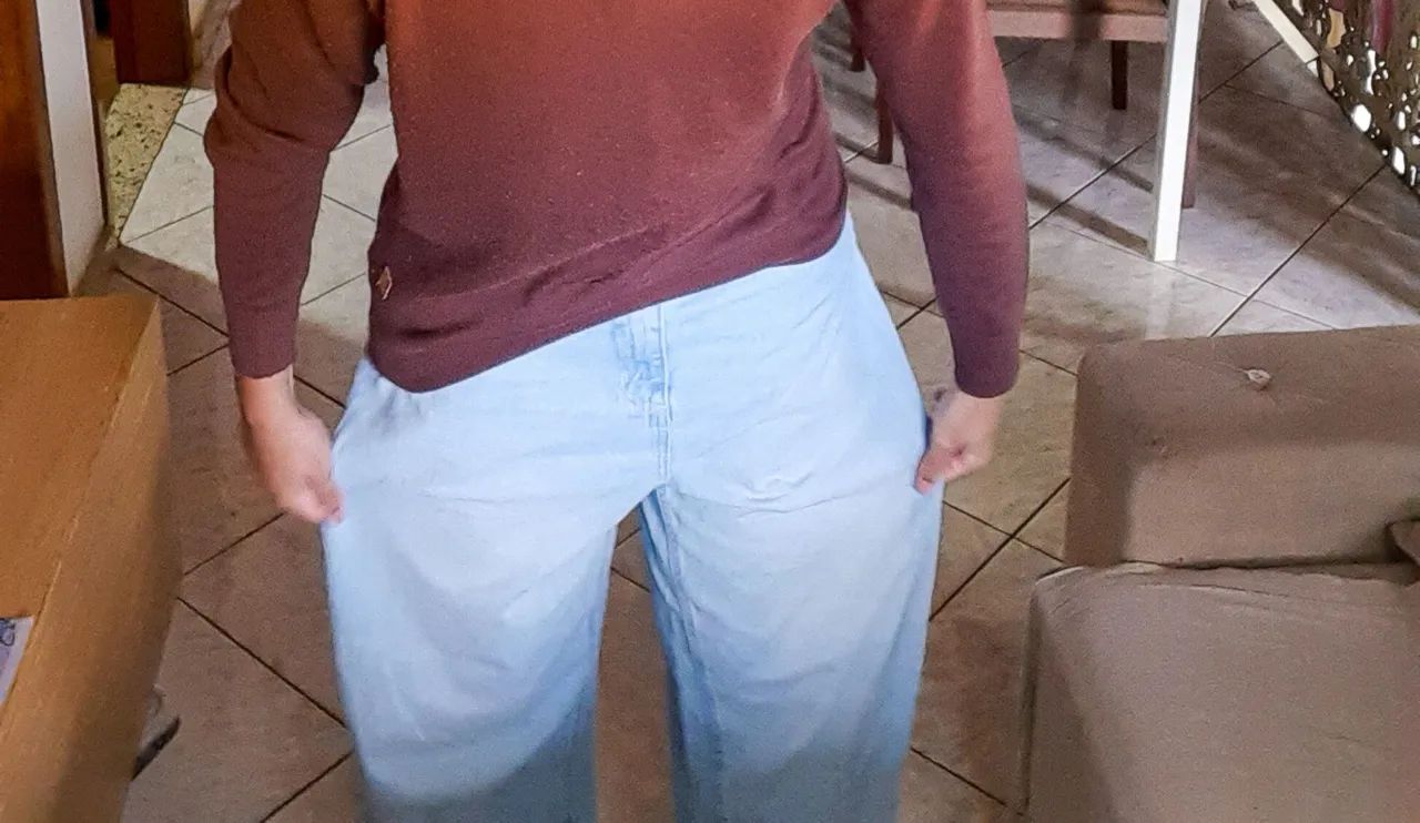 Calça Wide Leg/Baggy - Foto 3