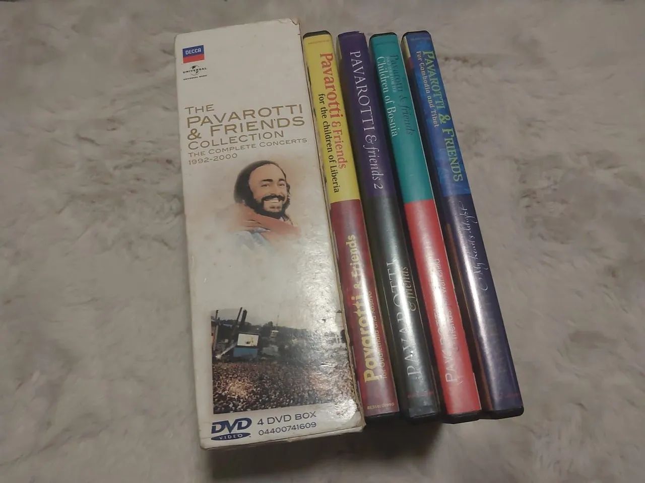 Box DVD Pavarotti 