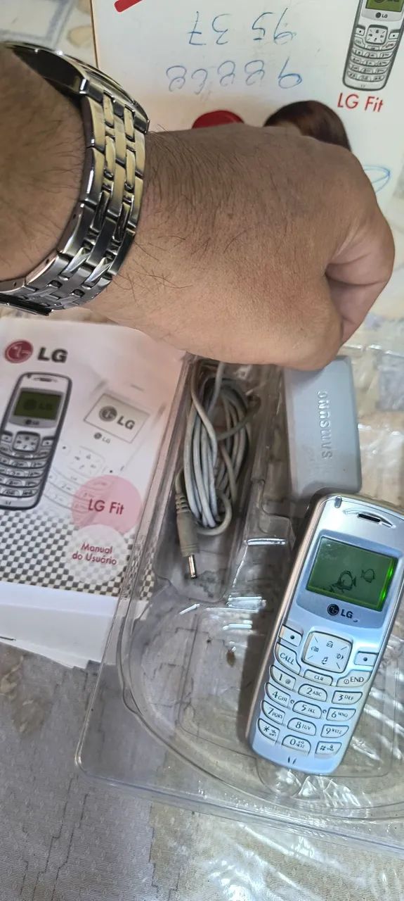 Celular lwg cdma para colecionador - Foto 5