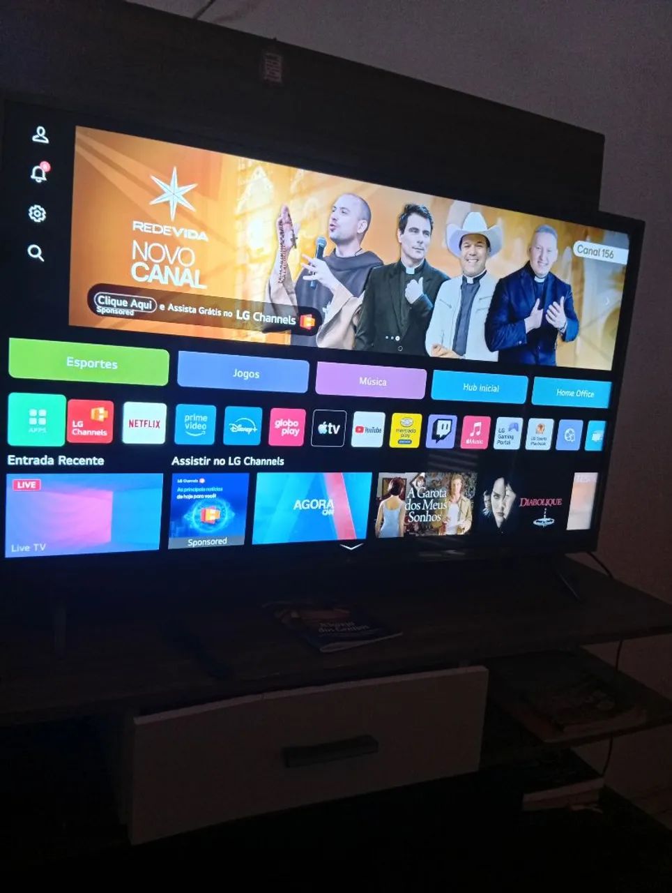 SMARTV  LG  NOVA 43 POLEGADAS COM GARANTIA  - Foto 3