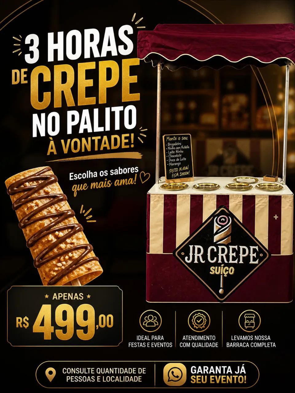 Crepe no Palito 