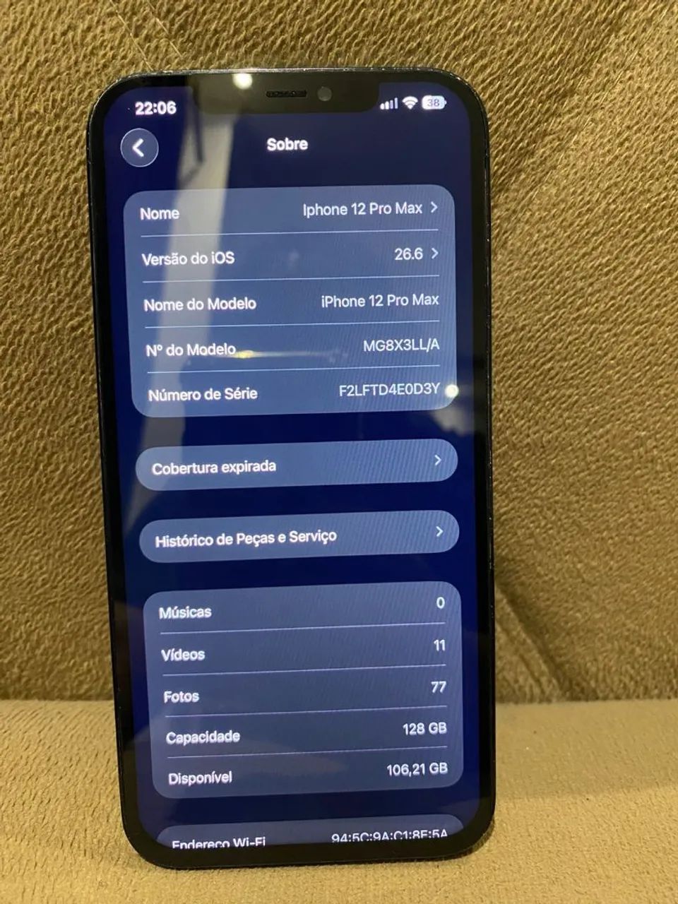 iPhone 12 Pro Max - 128 gb - face id = ok - Foto 4