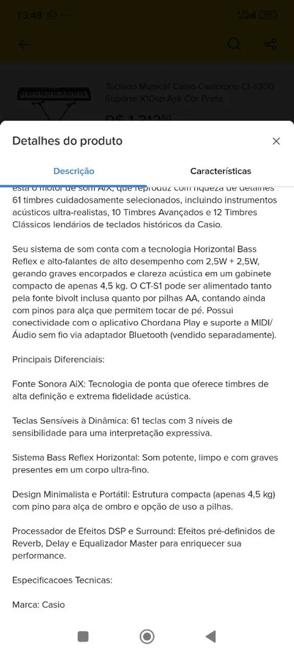 Teclado cassiotone  - Foto 3