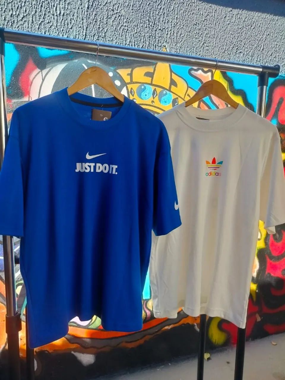 Camisas oversized malhão suedine 