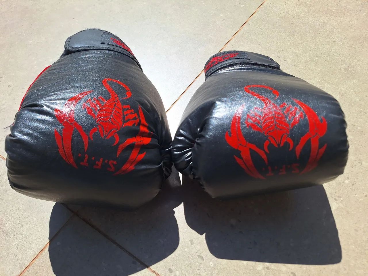  Muay Thai Boxe Kickboxing Luva 12 Oz  - Foto 3