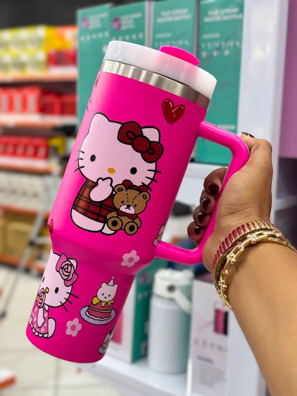 COPO TÉRMICO HELLO KITTY<br> - Foto 4