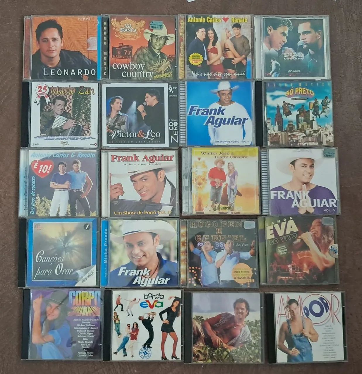 CDs Originais de SERTANEJO (LOTE)