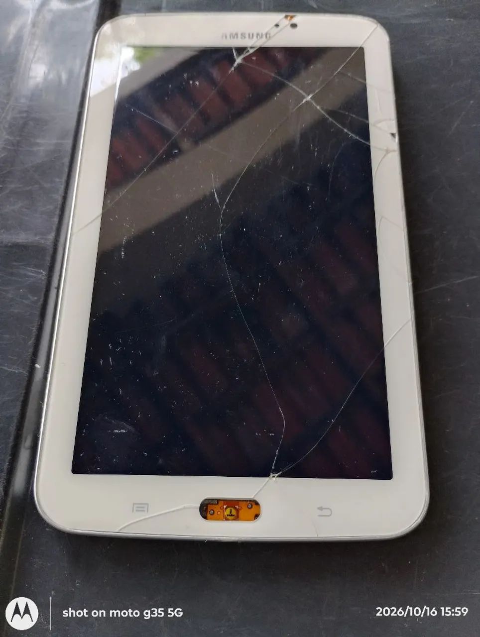 Tablet Samsung com defeitos 