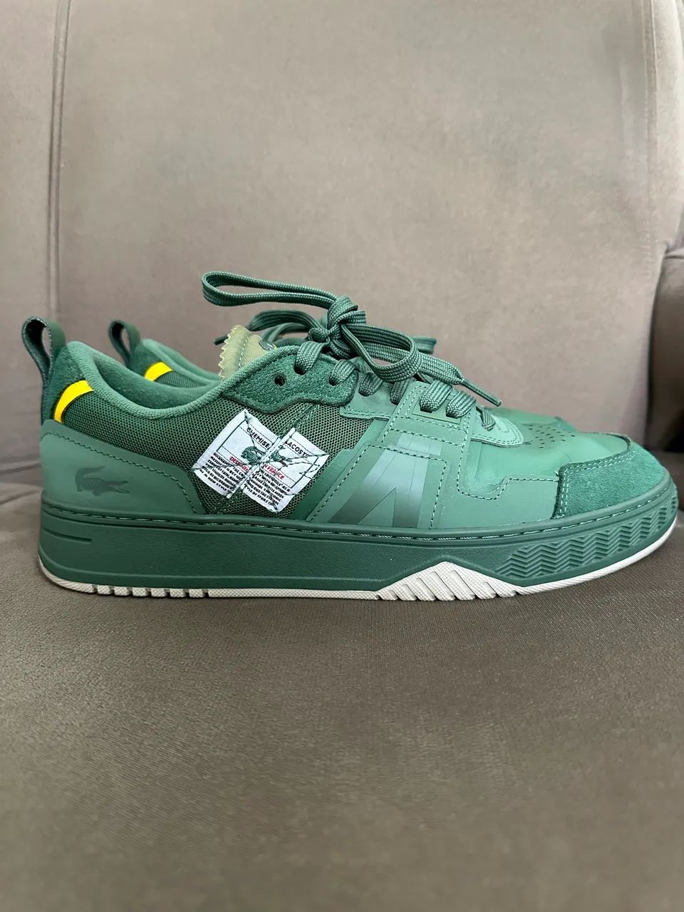 Tênis Lacoste L001 Couro Original