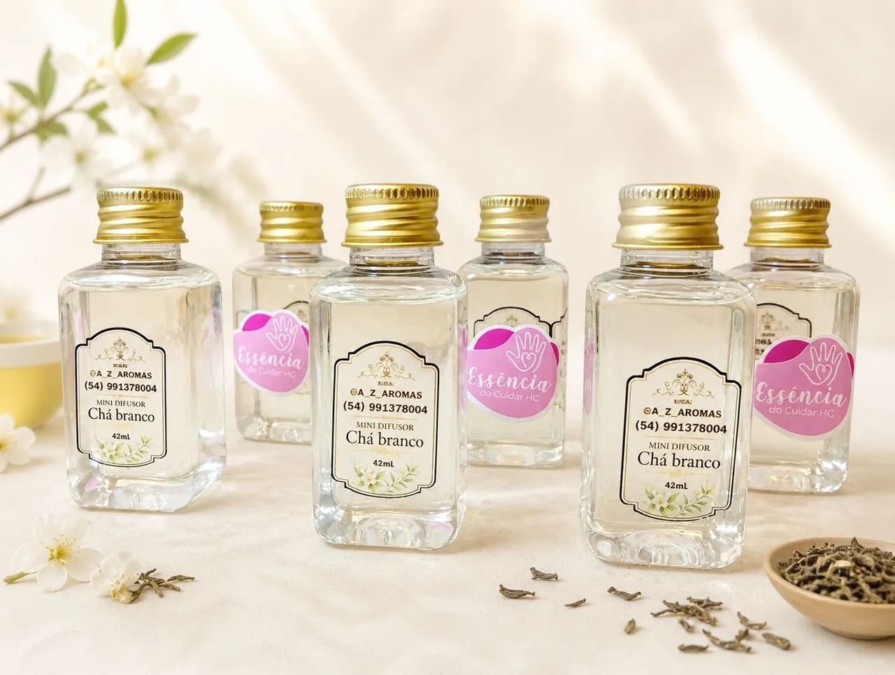 Lembrancinha personalizada - Mini Difusores  - Foto 5