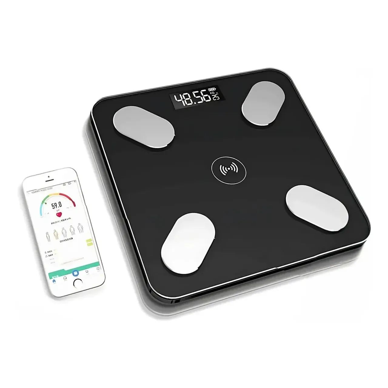 Balança Digital Bioimpedância 180Kg -APP Bluetooth  - Foto 3