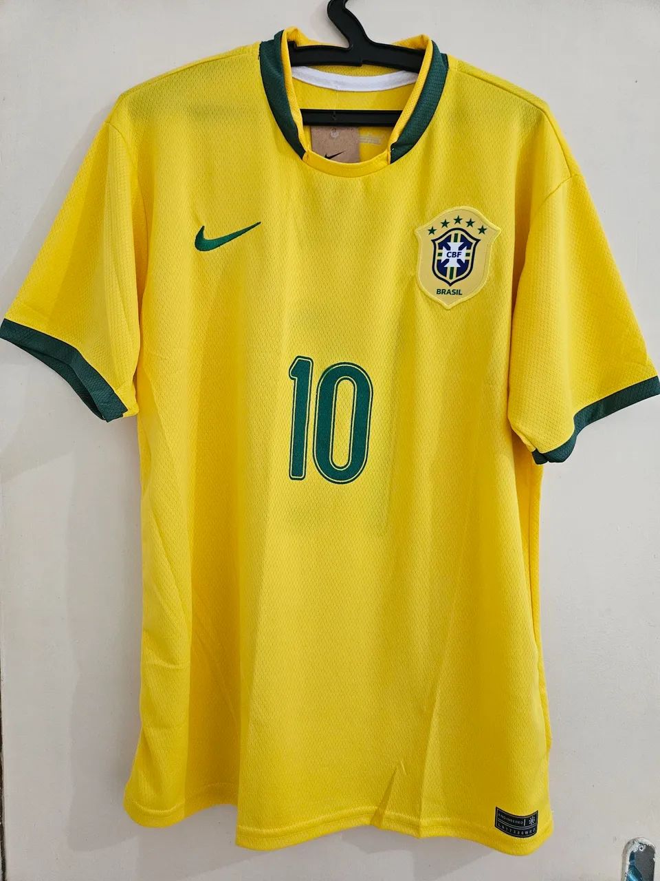 Camisa do Brasil 2006 retrô copa do mundo verde e amarela