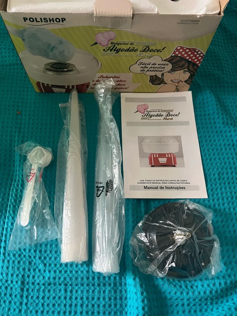 Máquina de algodão doce NOVA! - Foto 3