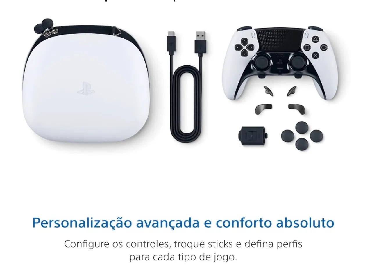 Controle sem fio DualSense Edge Para Ps5 - Foto 2