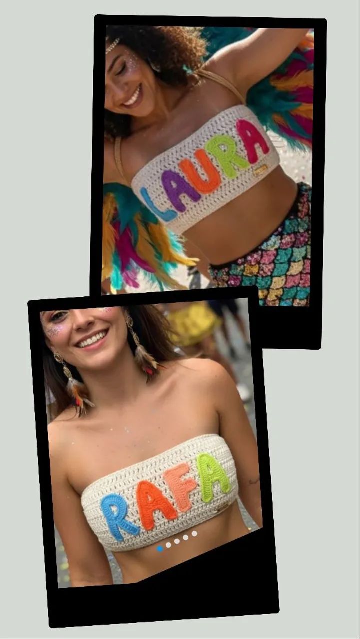 Top de crochê  - Foto 2