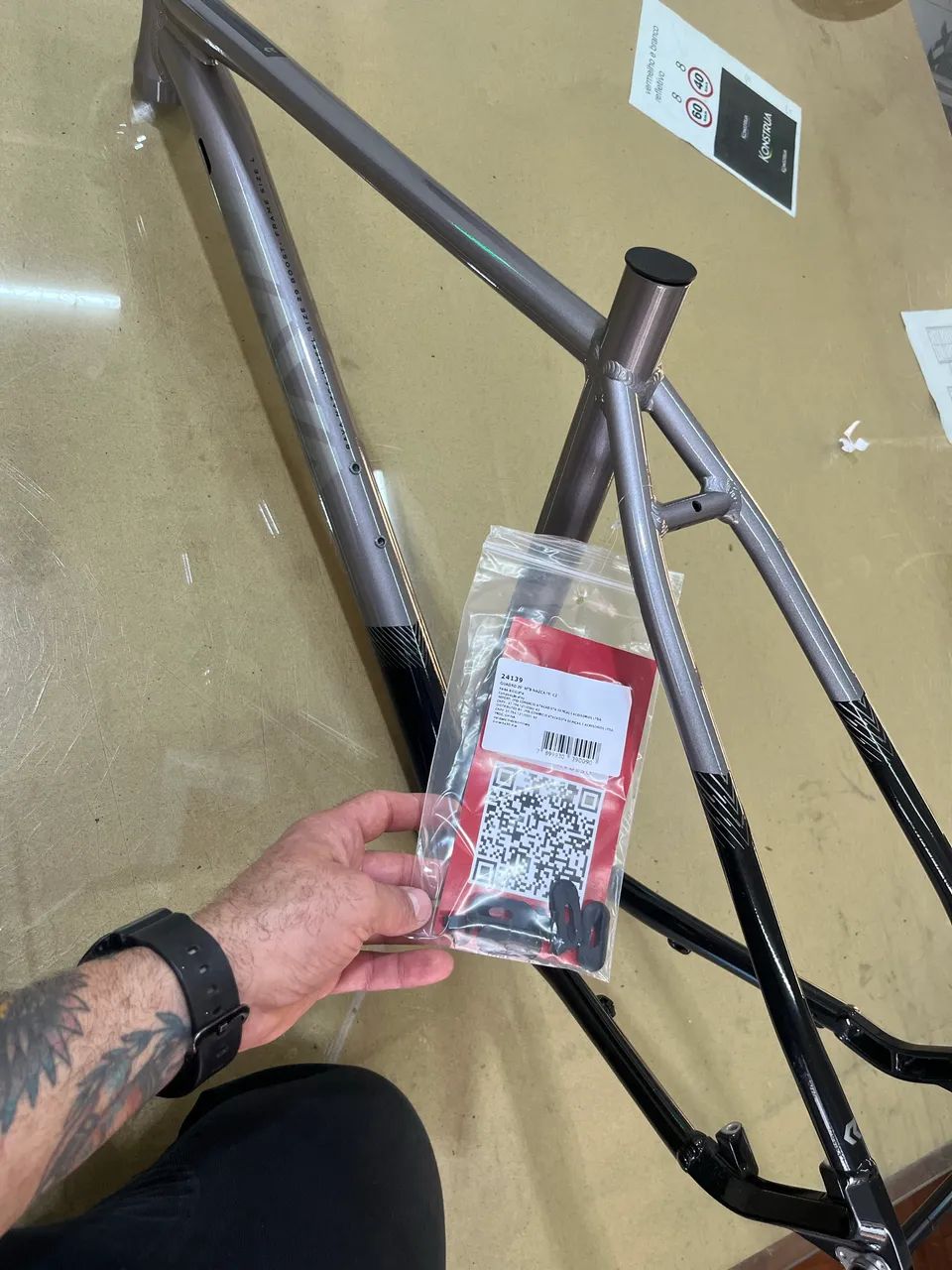 Quadro Rava Nazca Boost 19 Aro 29 Cor Cinza Tamanho 19