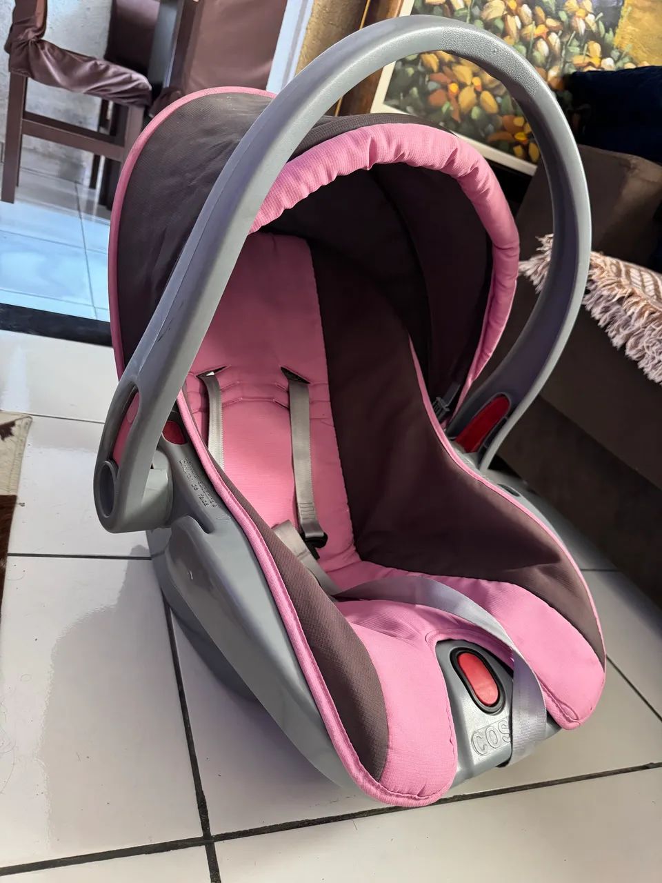 Carrinho de bebê e bebê conforto  - Foto 4