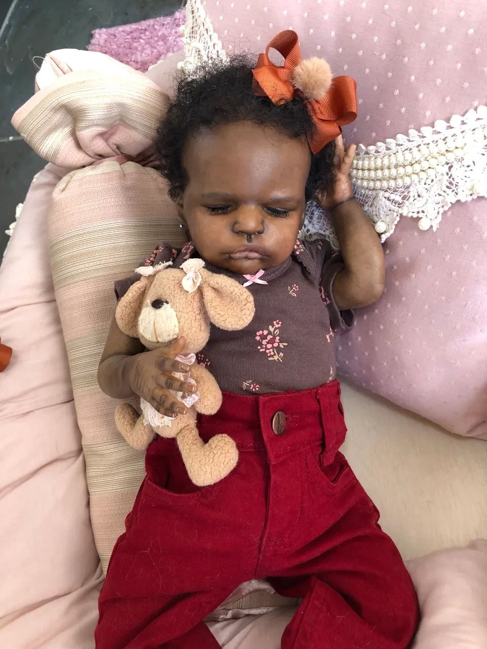 Bebê reborn negra