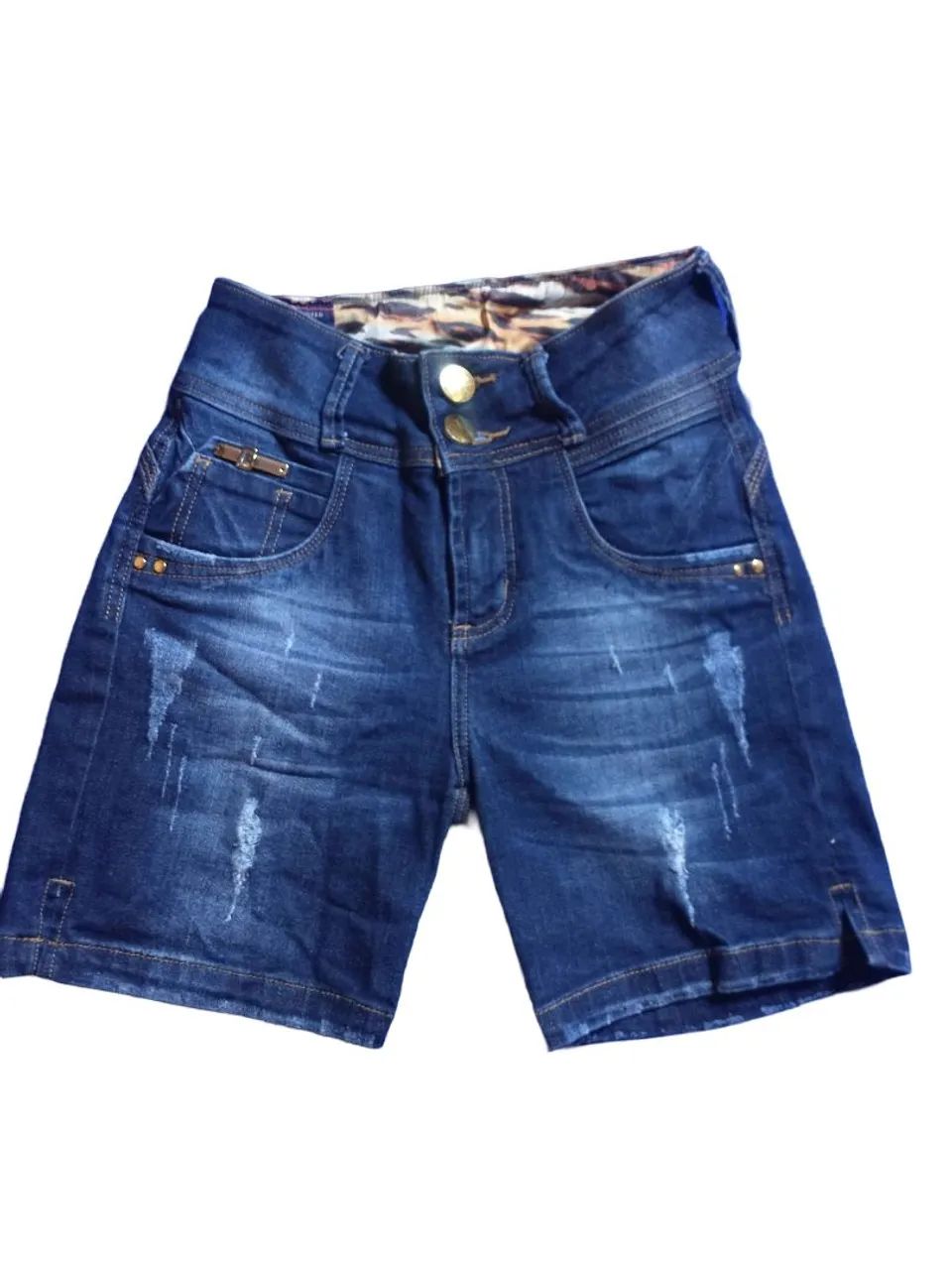 Shorts Jeans ? R$7,00 cada - Foto 4