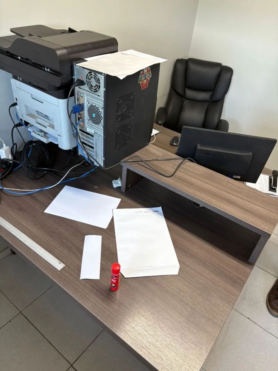 Mesa Ilha escritório 2 pessoas