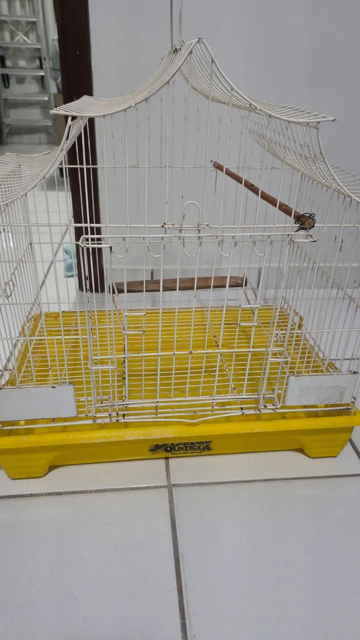 Gaiola Quatiguá para Calopsita e outros pássaros  - Foto 4