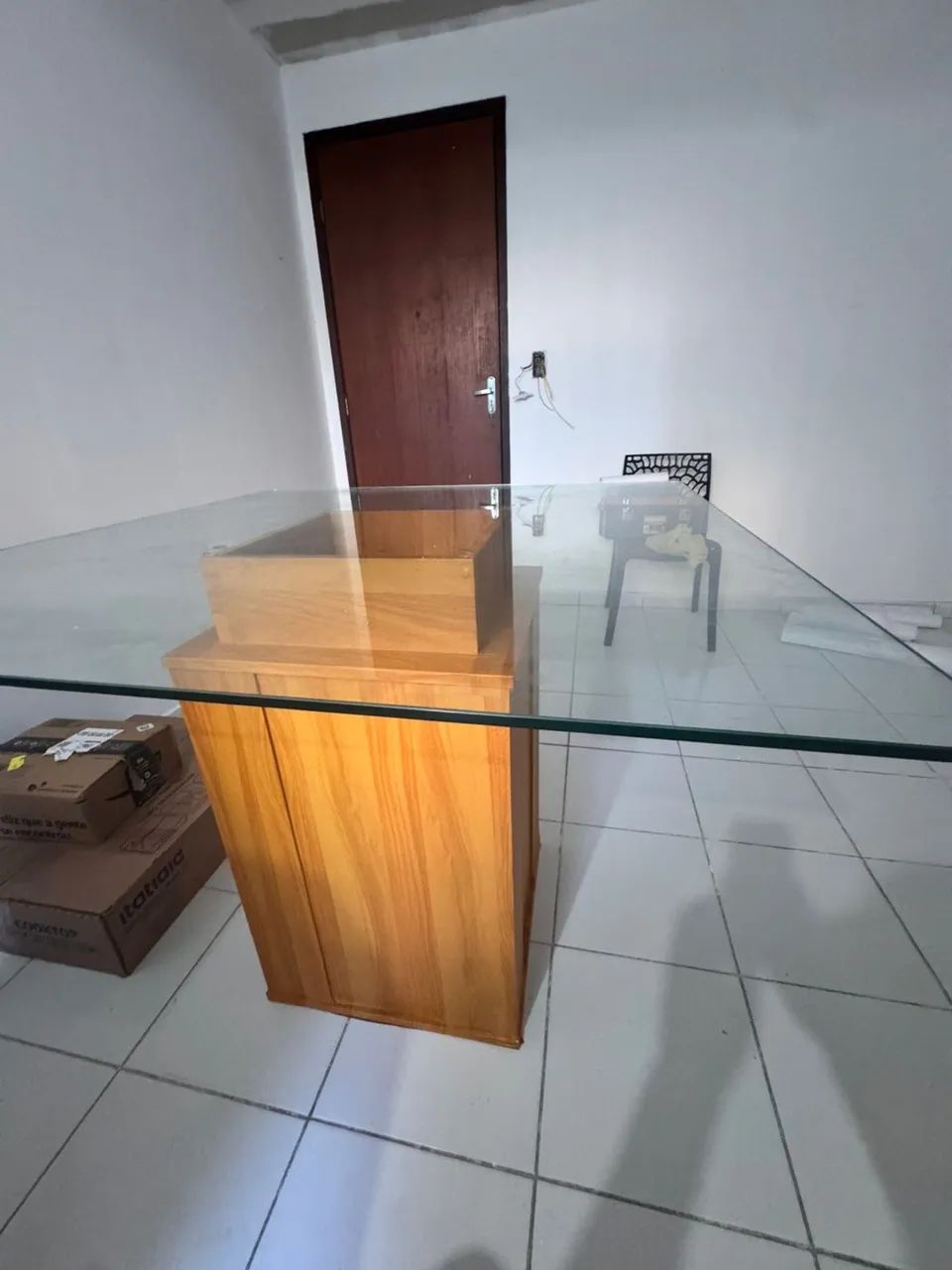 Mesa de vidro 1x1  - Foto 4