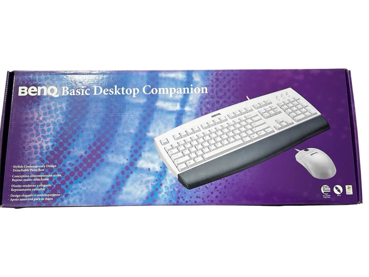 Kit teclado e mouse PS2 Benq L-100P novo