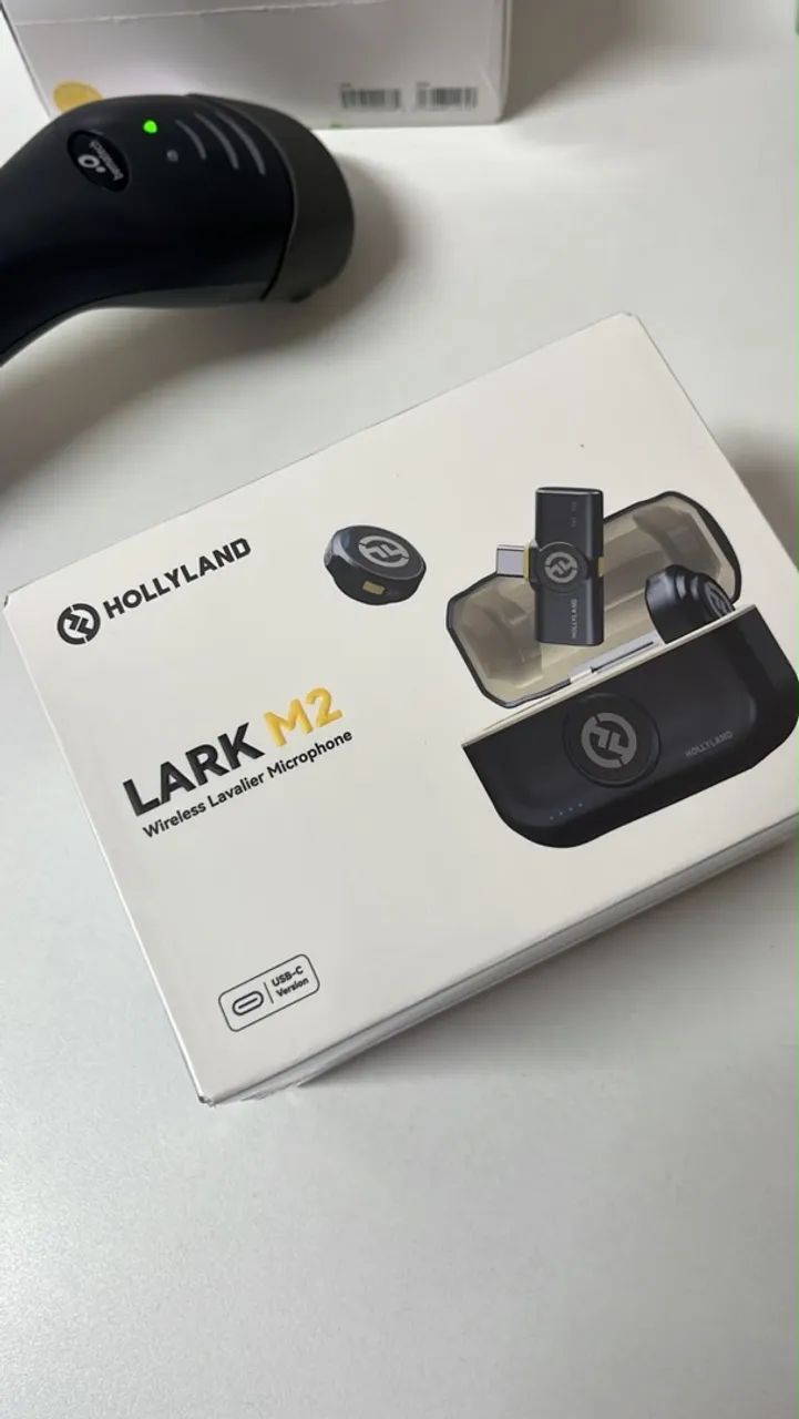 Microfone Hollyland Lark M2 versão USB- C Lacrado 