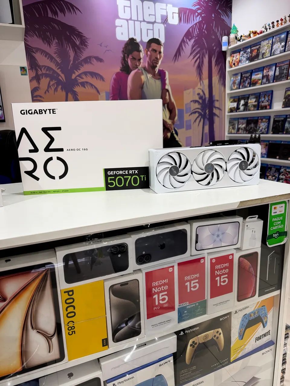 Placa de vídeo RTX 5070Ti Gigabyte