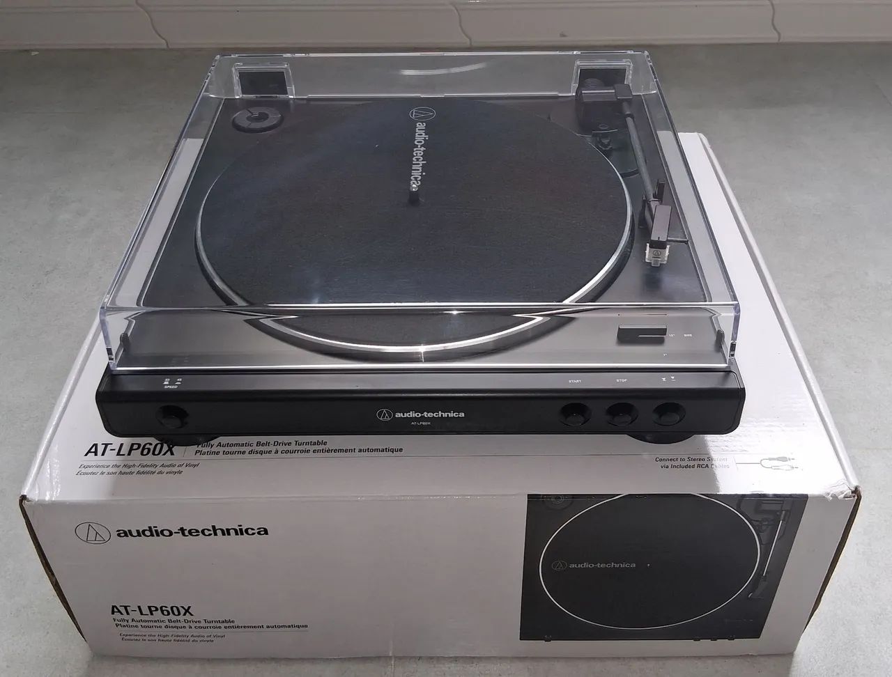 Toca discos audio technica 