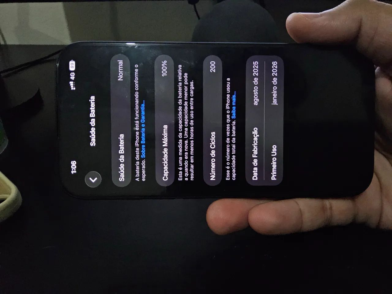 iPhone 16 128gb 6 meses de uso - Foto 4