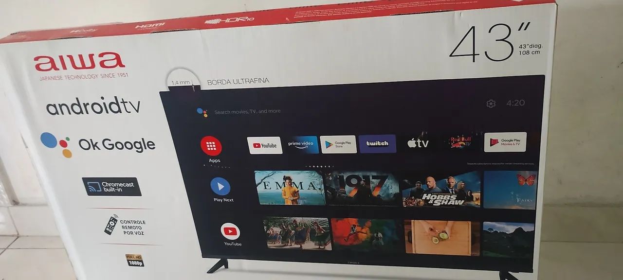 Smart TV AlWA 43" Full HD